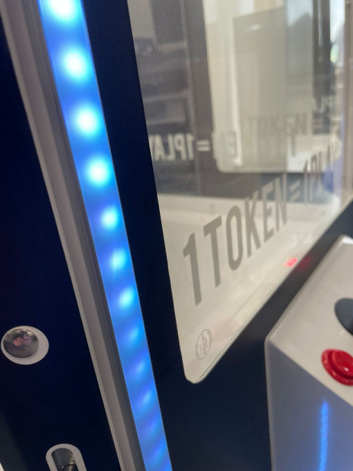 LED Pixel strips for prize cranes