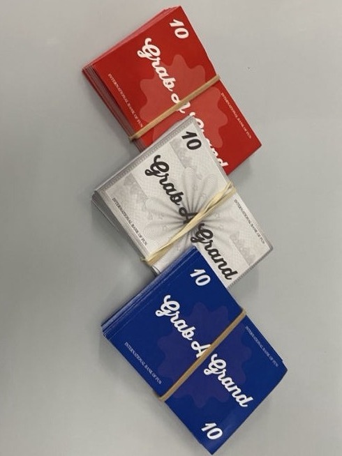 Grab a grand paper tokens