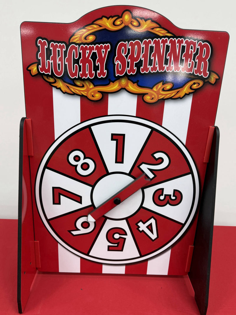 Lucky spinner side stall game