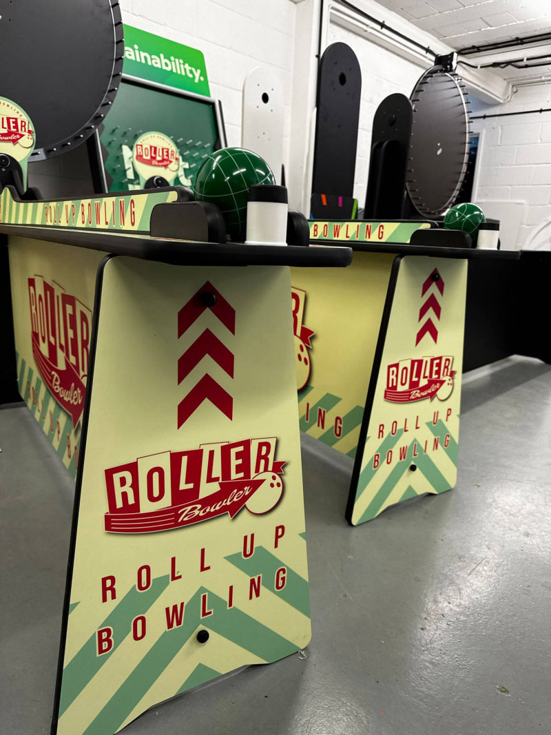 Fun fair bowling games