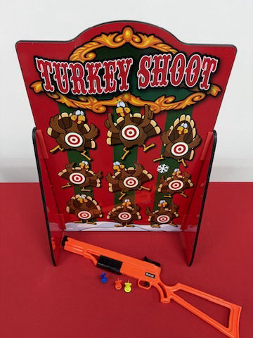 Turkey shoot carnival side stall games