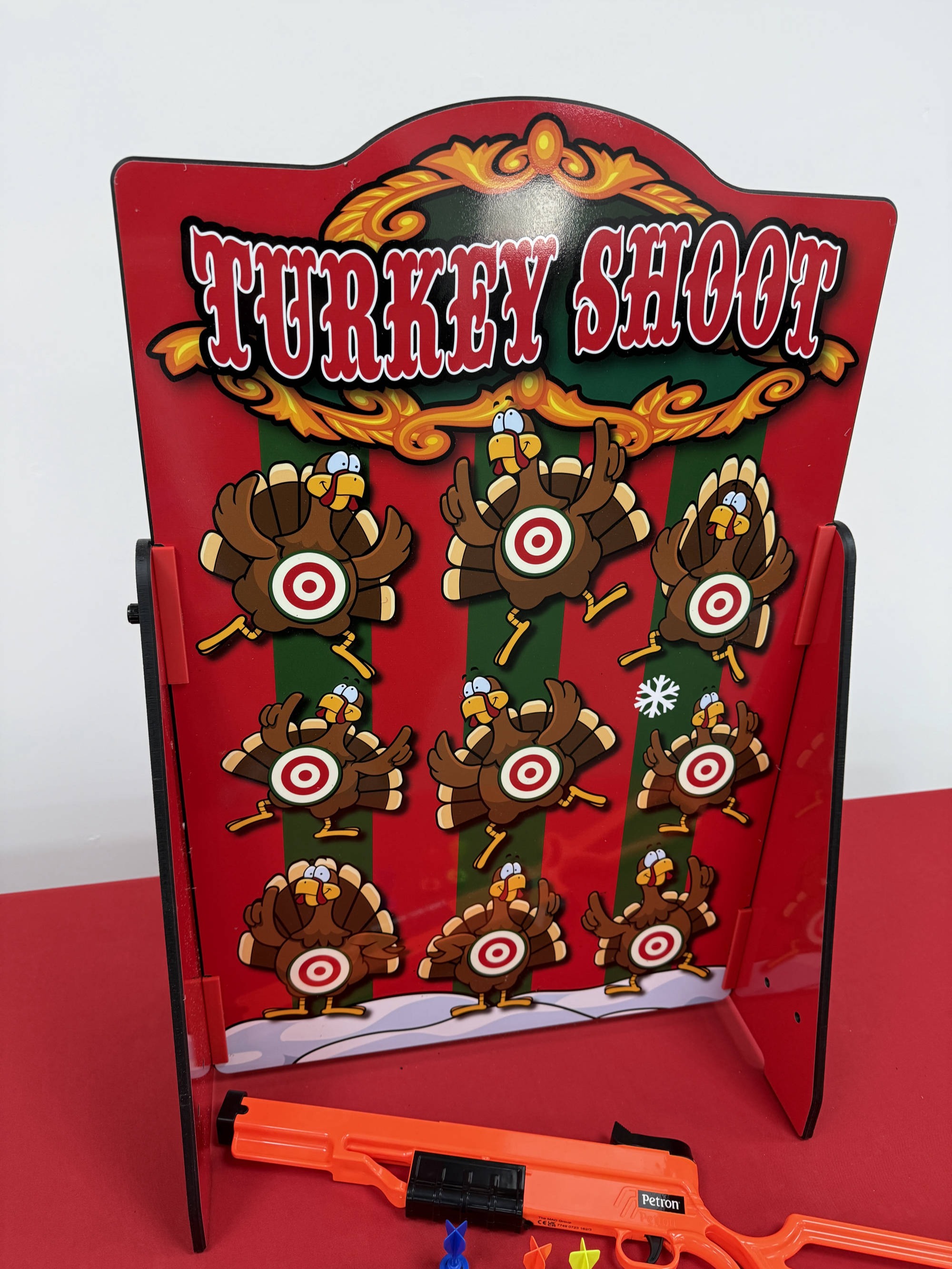 Turkey shoot side stall game