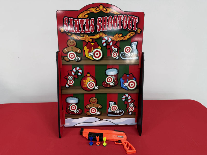 Christmas shooting gallery