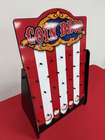 Coin drop carnival side stall games