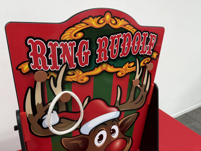 Sing rudolf carnival game