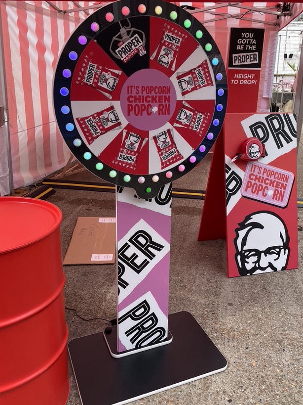 Digital prize wheel