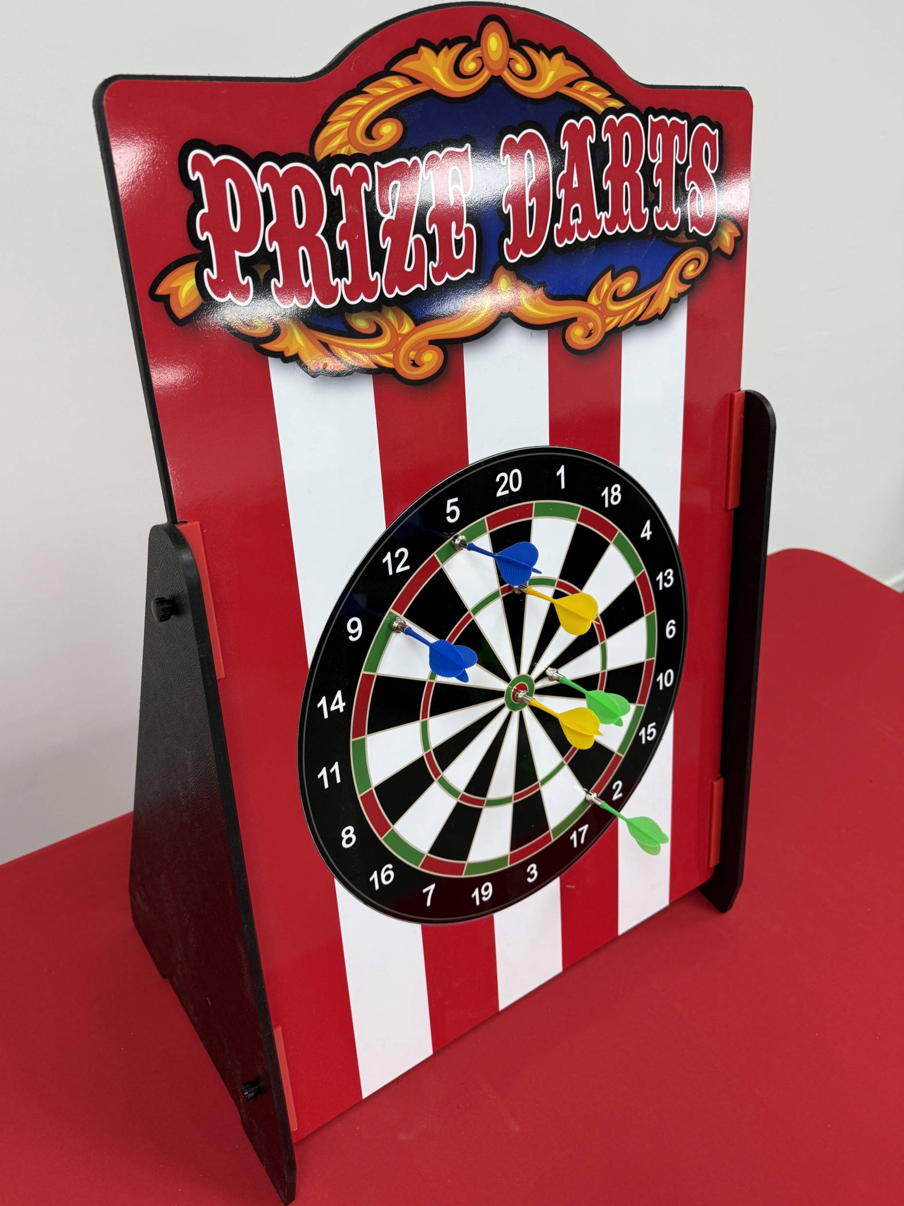Fairground darts side stall