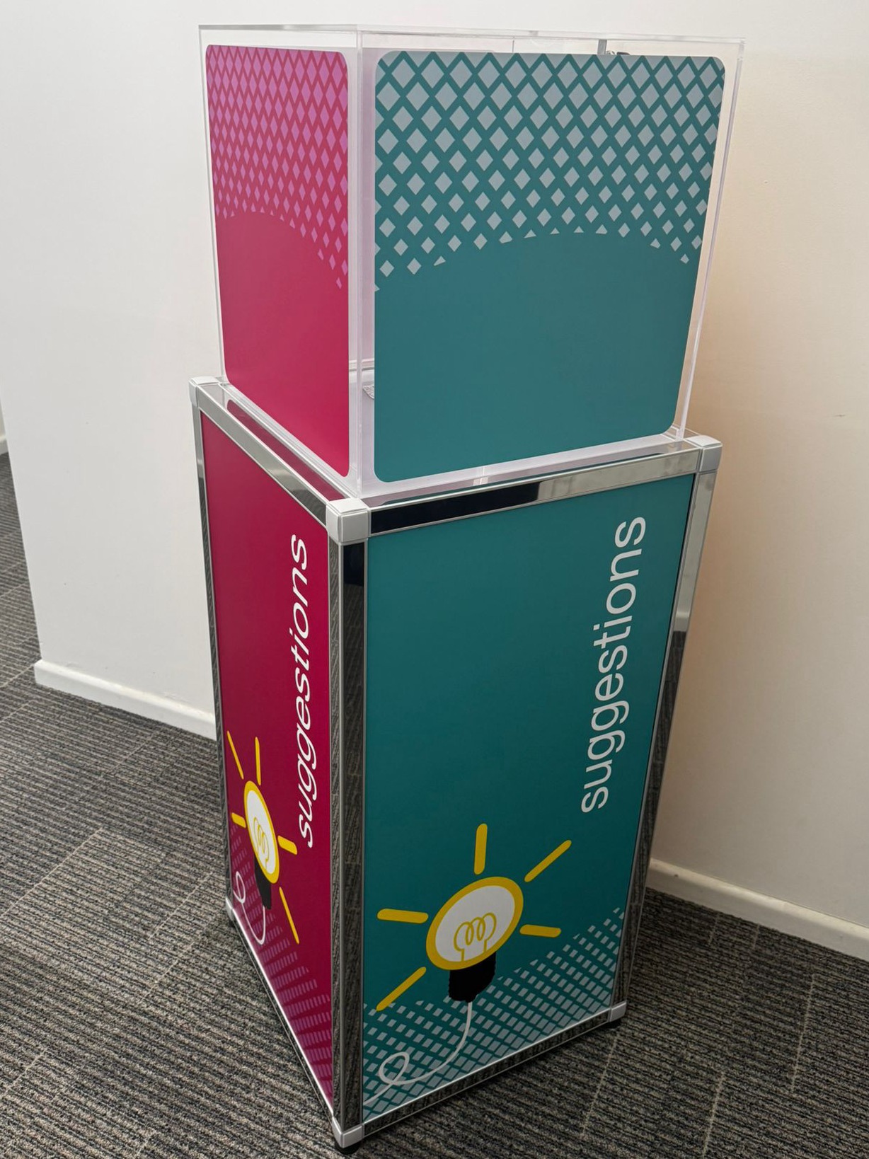 Feedback and suggestion boxes made in the UK