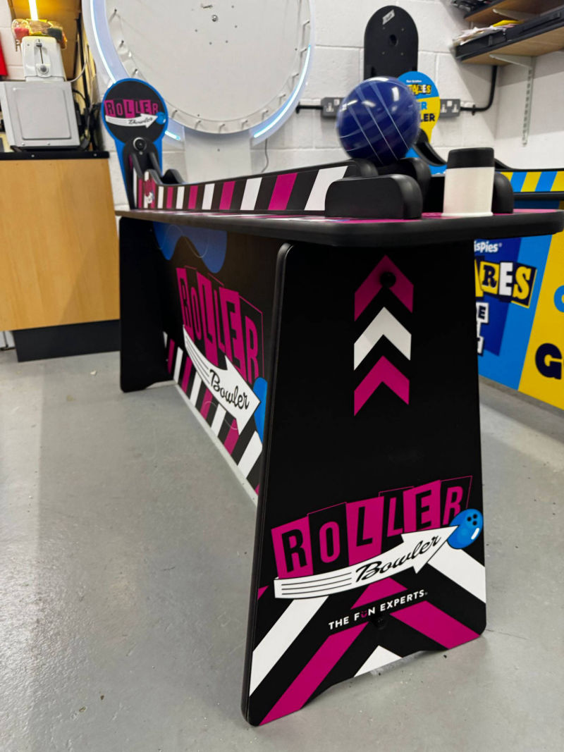 Makers of roller bowler games