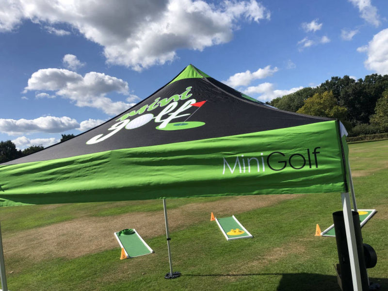 Printed gazebo roof and walls