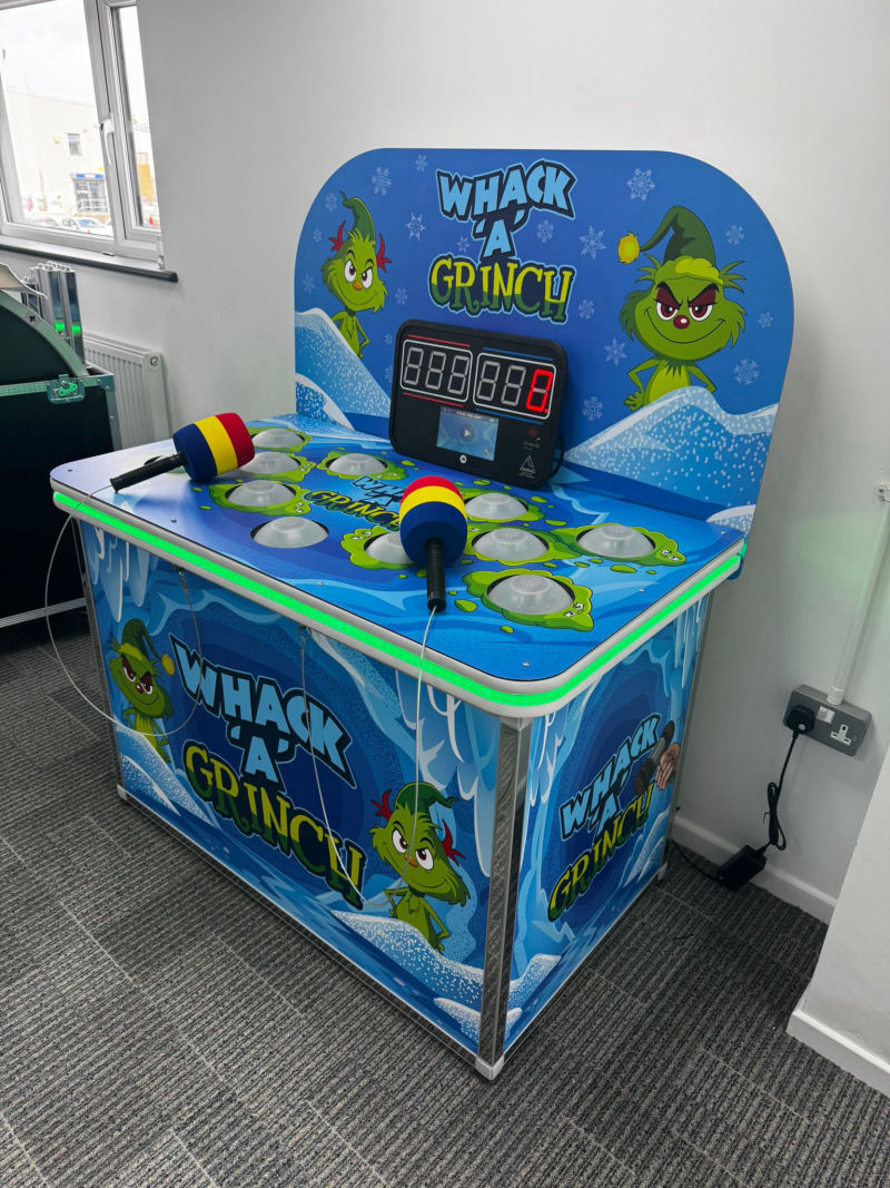 Christmas whack a mole games