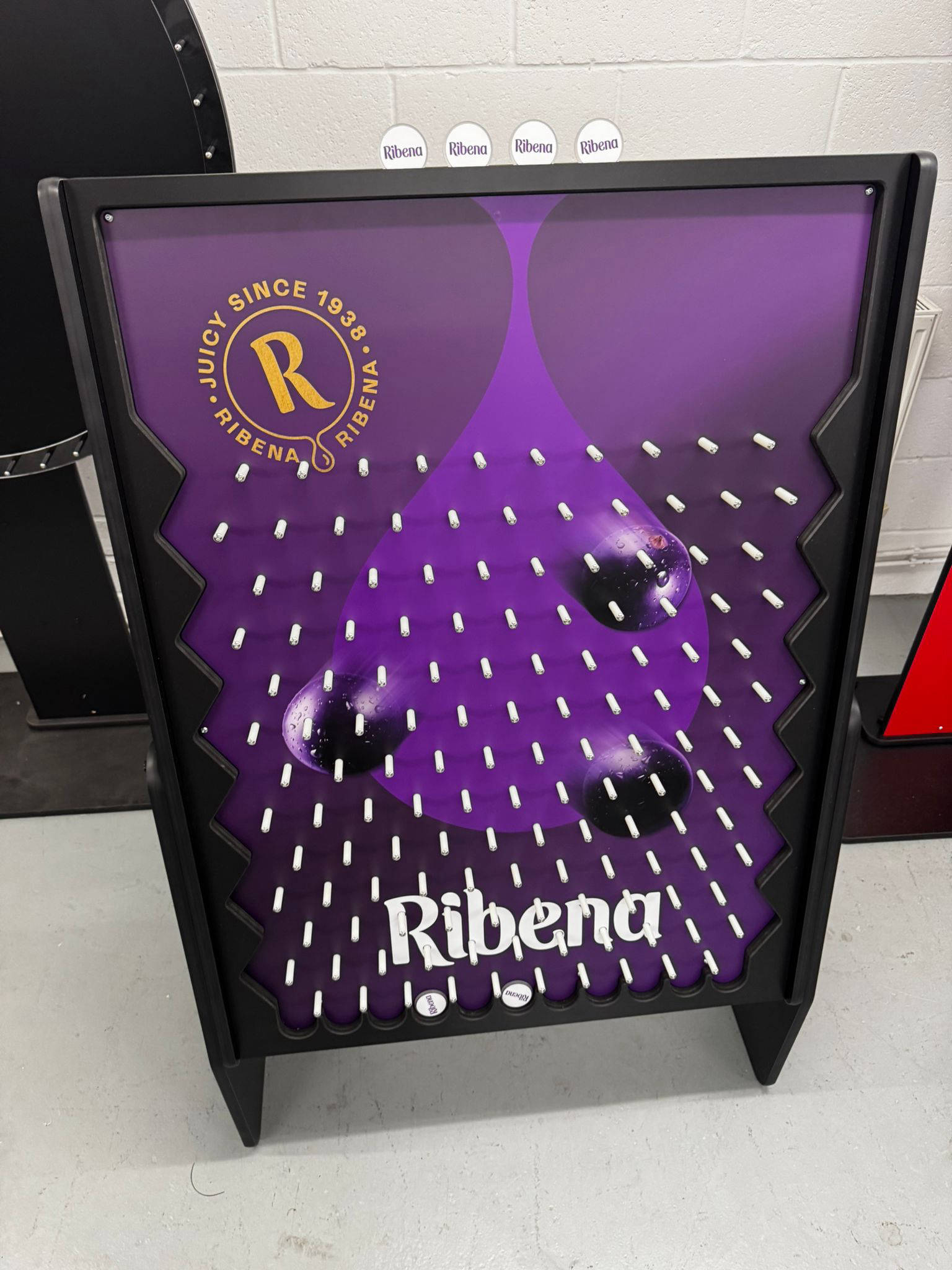 Plinko game for Ribena