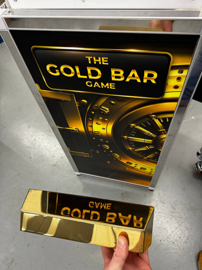 Buy gold bar challenge game