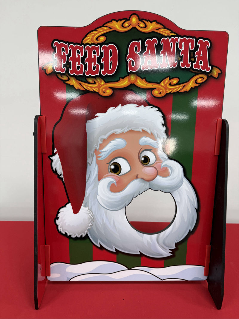 Feed santa fairground game