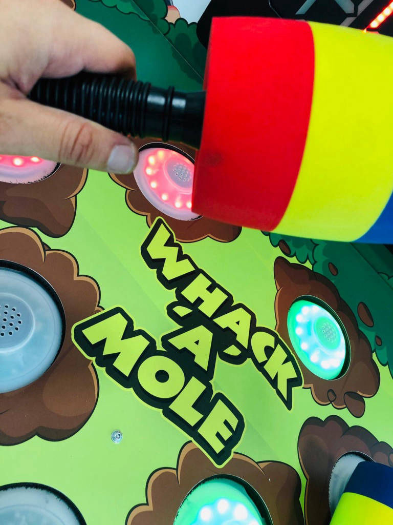 Exhibition whack a mole