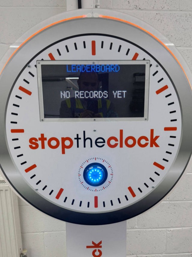 Stop the clock LED neon halo