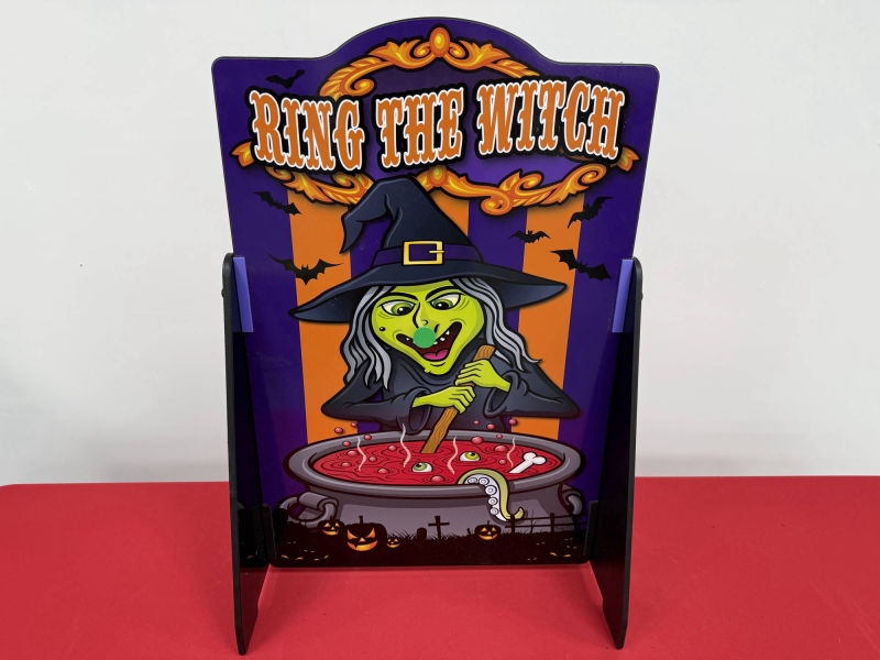 Ring the witch carnival game