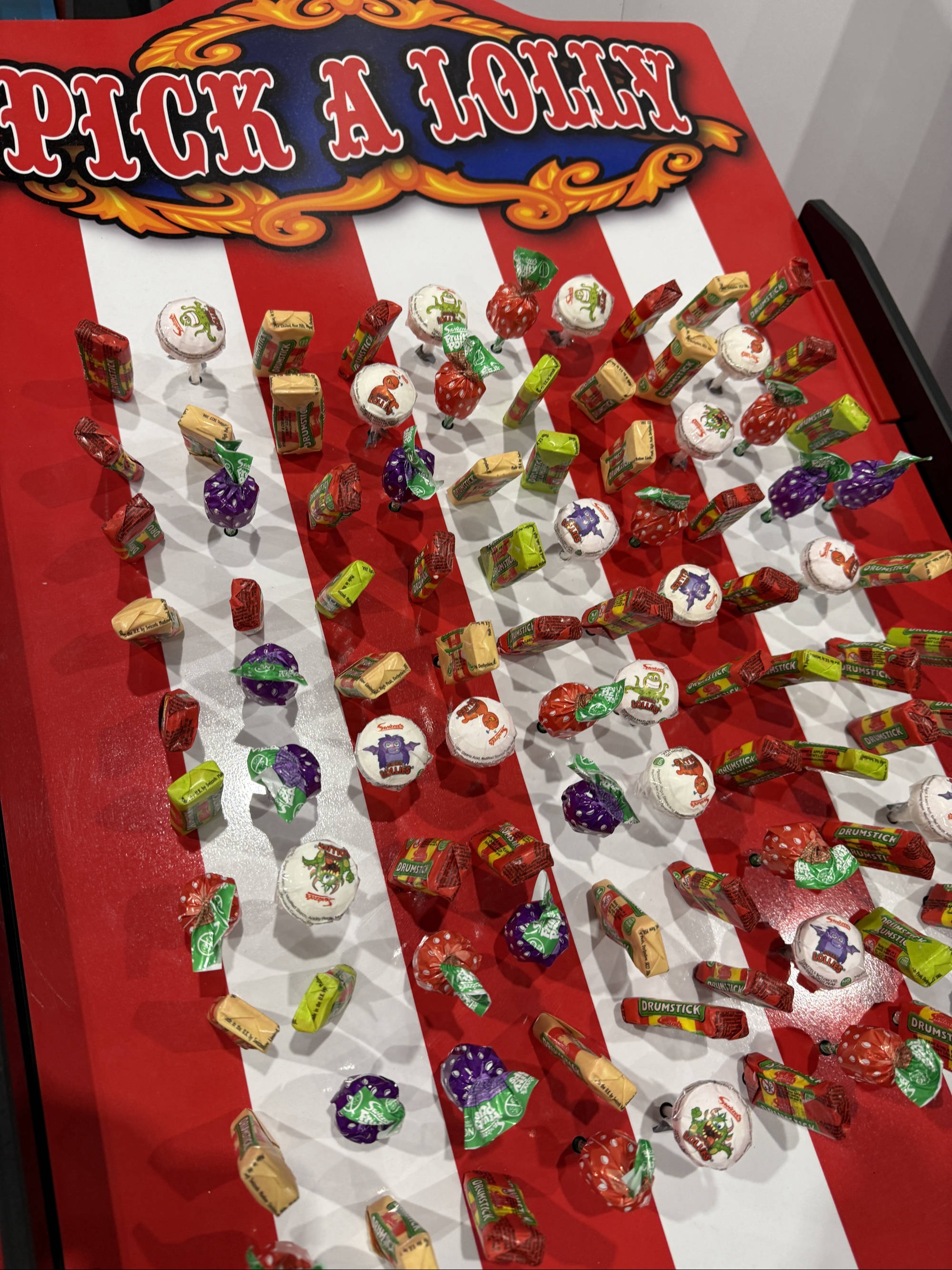 Pick a lolly side stall