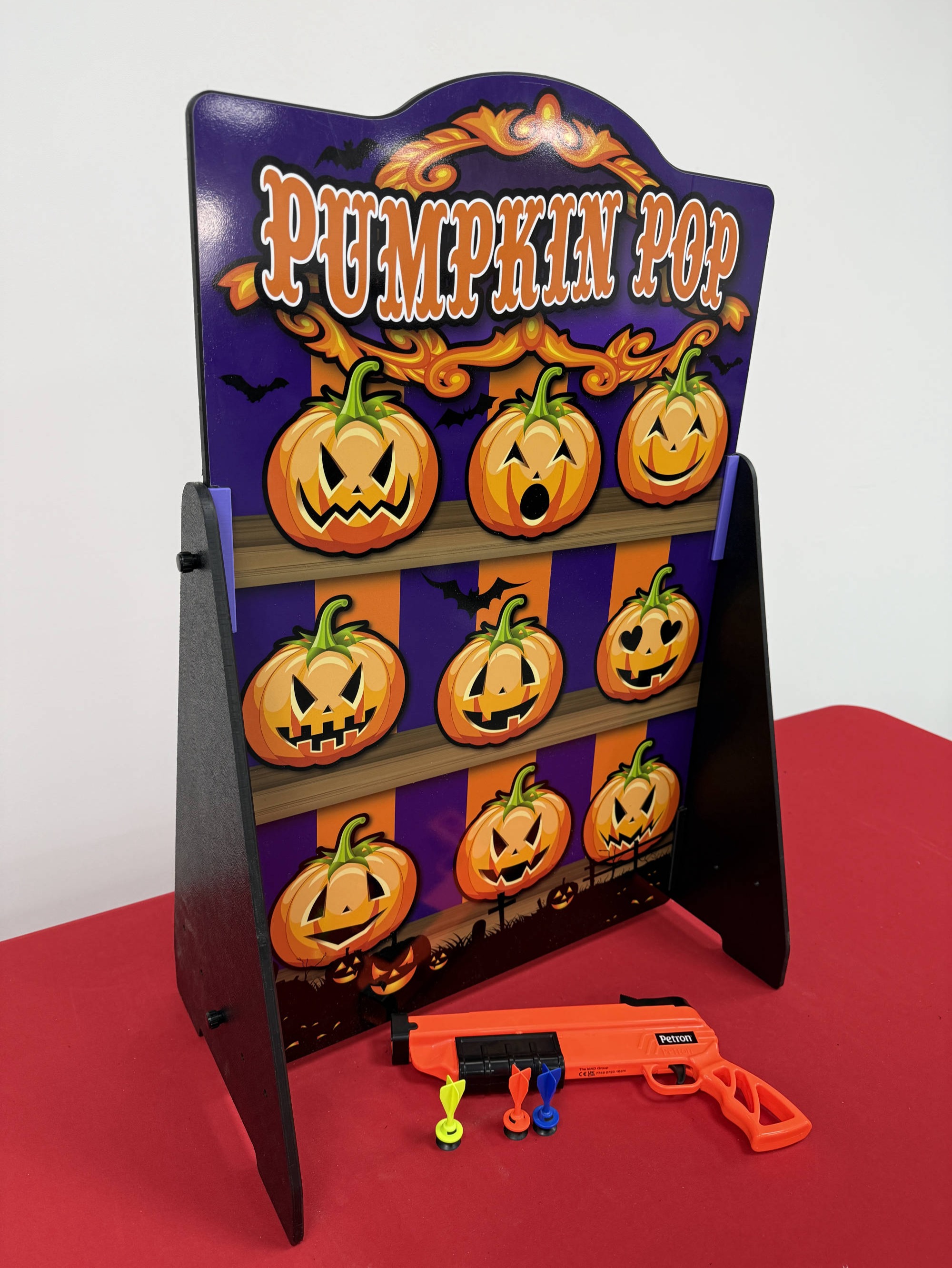 Pumpkin pop halloween side stall game