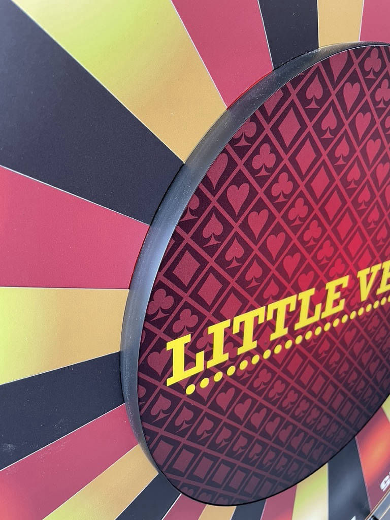 Raised prize wheel centre upgrade